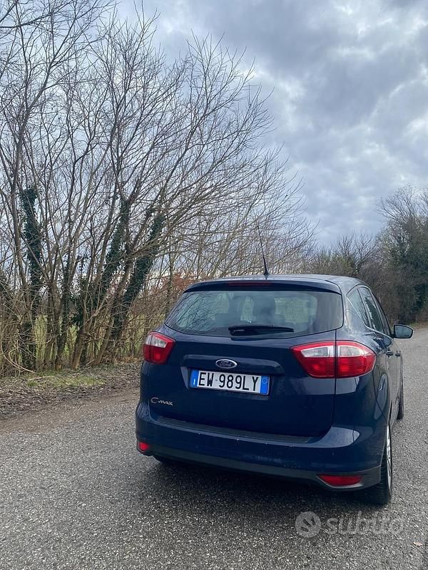 Usata Ford C-MAX Titanium 163 CV (119 kW) 2014 Blu Monovolume