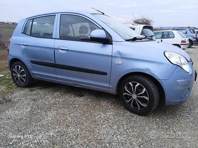Usata Kia Picanto 2008 Blu Utilitaria