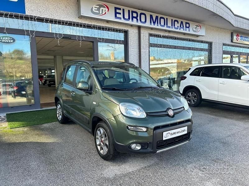 Usata Fiat Panda 4x4 74 CV (54 kW) 2012 Verde Utilitaria