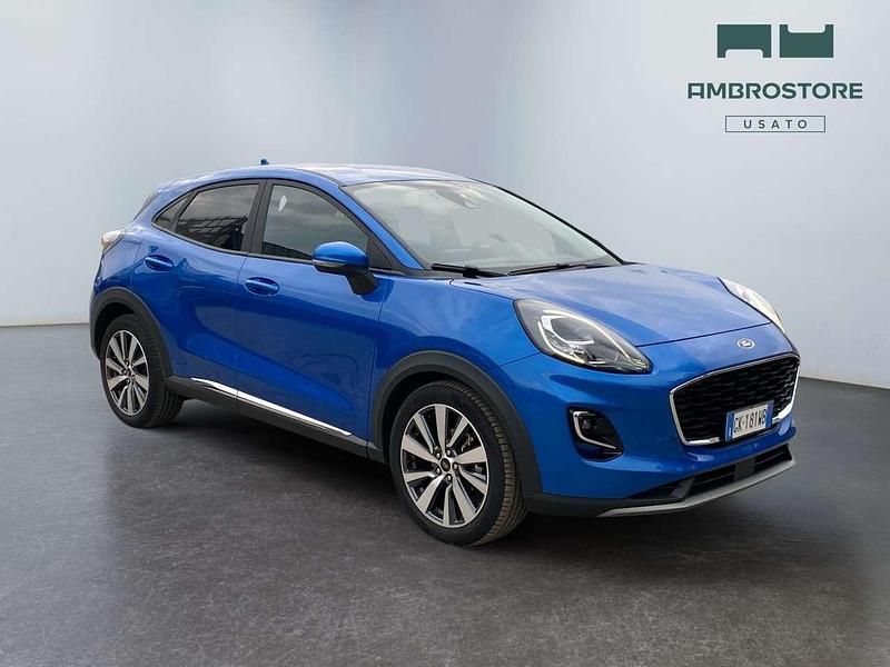 Usata Ford Puma Titanium X 125 CV (91 kW) 2022 Desert island blue SUV