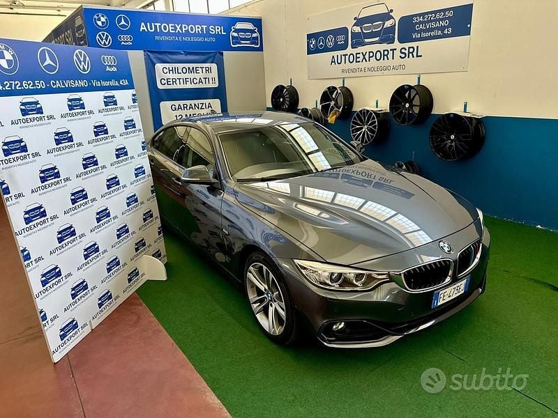 Usata BMW 420 M Sport 190 CV (139 kW) 2016 Grigio Coupé