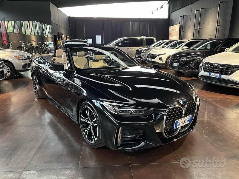 Usata BMW 420 M Sport 190 CV (139 kW) 2021 Nero Cabrio