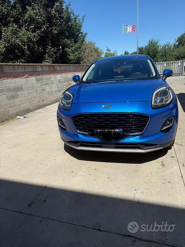Blu Usata 2021 Ford Puma Tre volumi | 14.000 € (Buon prezzo) - Immagine 1/4