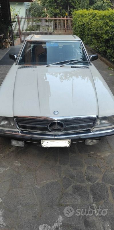 Usata Mercedes SL280 1983 Bianco Cabrio