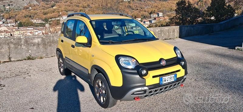 Usata Fiat Panda 4x4 Climbing 74 CV (54 kW) 2013 Giallo Utilitaria