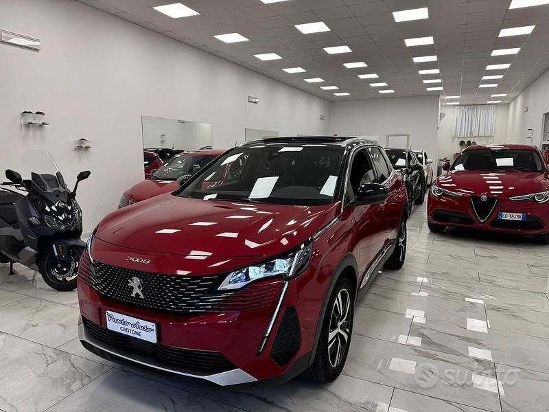 Rosso Usata 2022 Peugeot 3008 GT SUV | 23.800 € (Buon prezzo) - Immagine 1/4