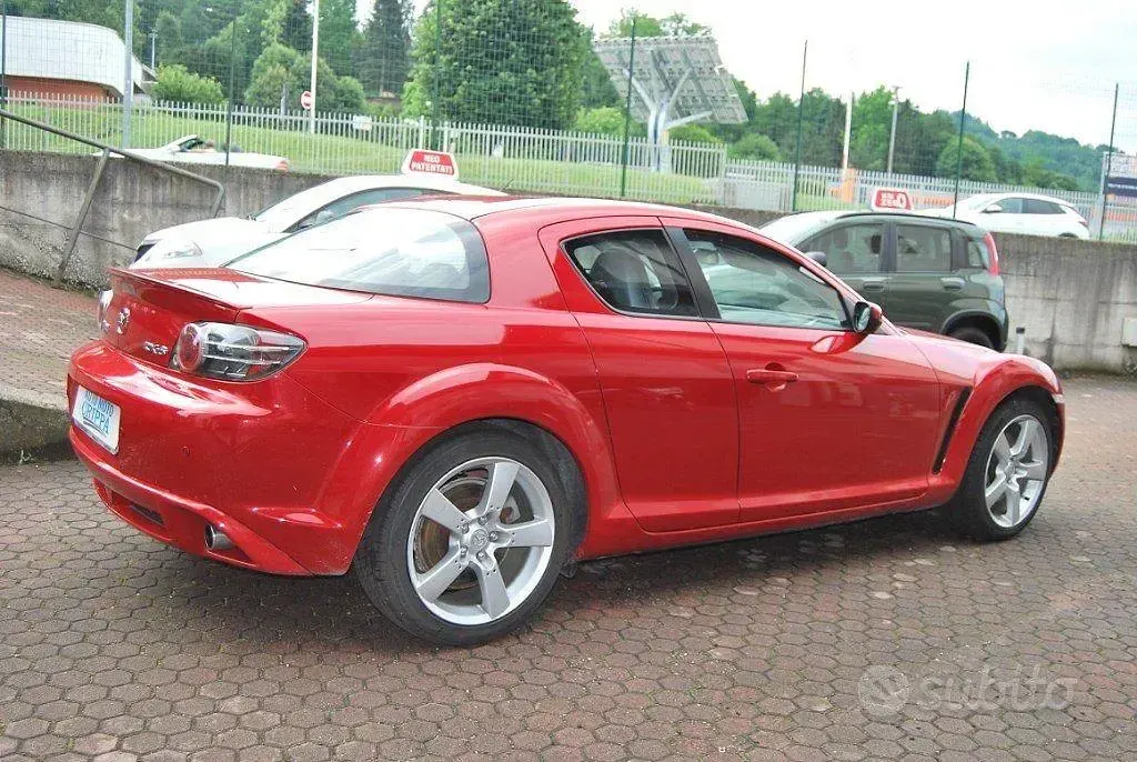 Usata Mazda RX8 231 CV (169 kW) 2003 Rosso Coupé