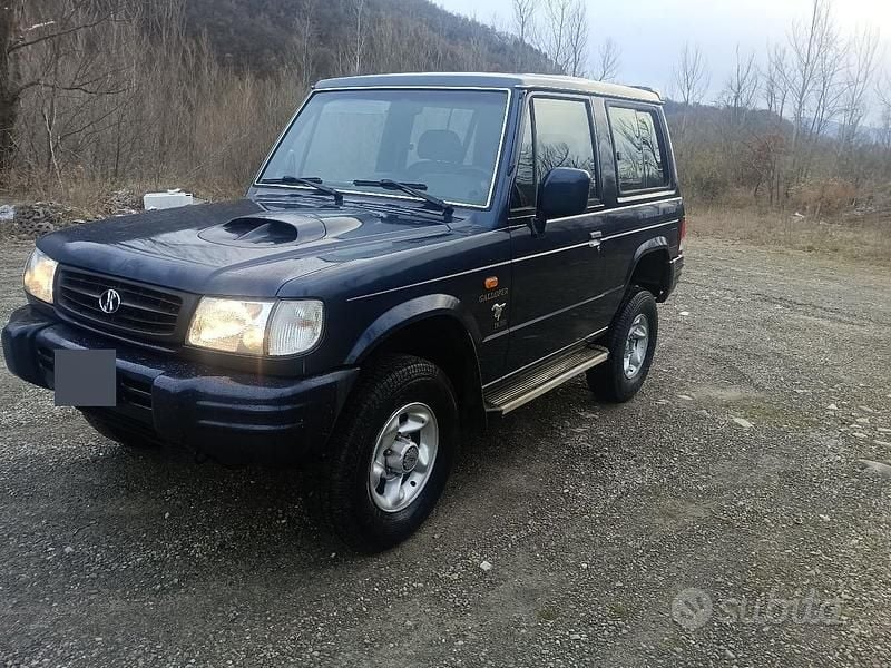 Usata Hyundai Galloper 100 CV (73 kW) 2001 Blu SUV
