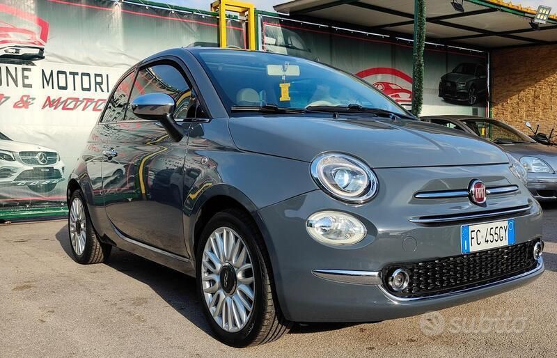 Usata Fiat 500 Lounge 69 CV (50 kW) 2016 Grigio Berlina