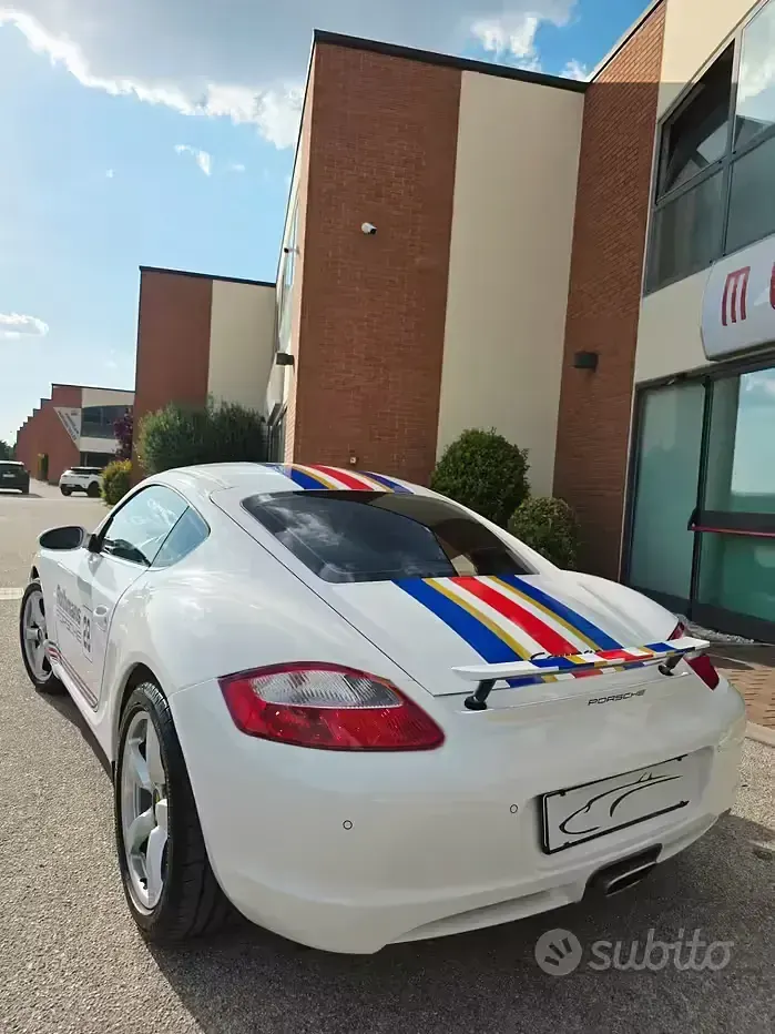 Usata Porsche Cayman Sport 245 CV (180 kW) 2008 Bianco Coupé