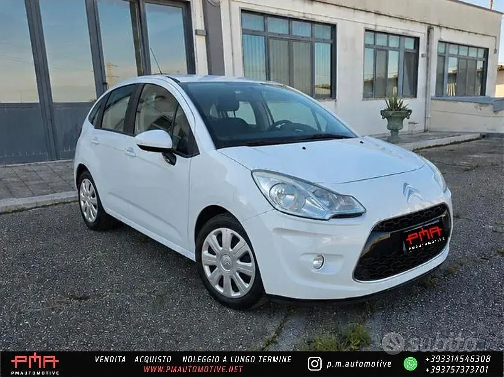 Usata Citroën C3 Attraction 70 CV (51 kW) 2011 Bianco Berlina