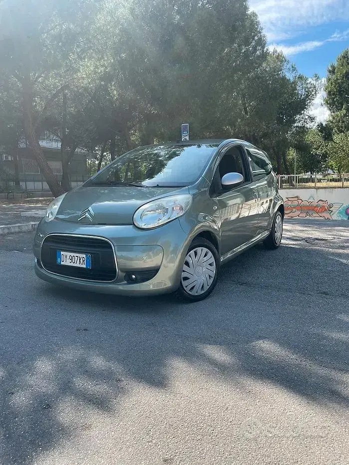 Usata Citroën C1 68 CV (50 kW) 2009 Verde Utilitaria