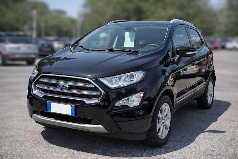 Usata Ford Ecosport Titanium 125 CV (91 kW) 2018 Nero SUV