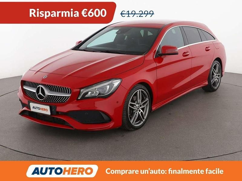 Usata Mercedes CLA200 Shooting Brake Premium 136 CV (100 kW) 2018 Rosso Station wagon