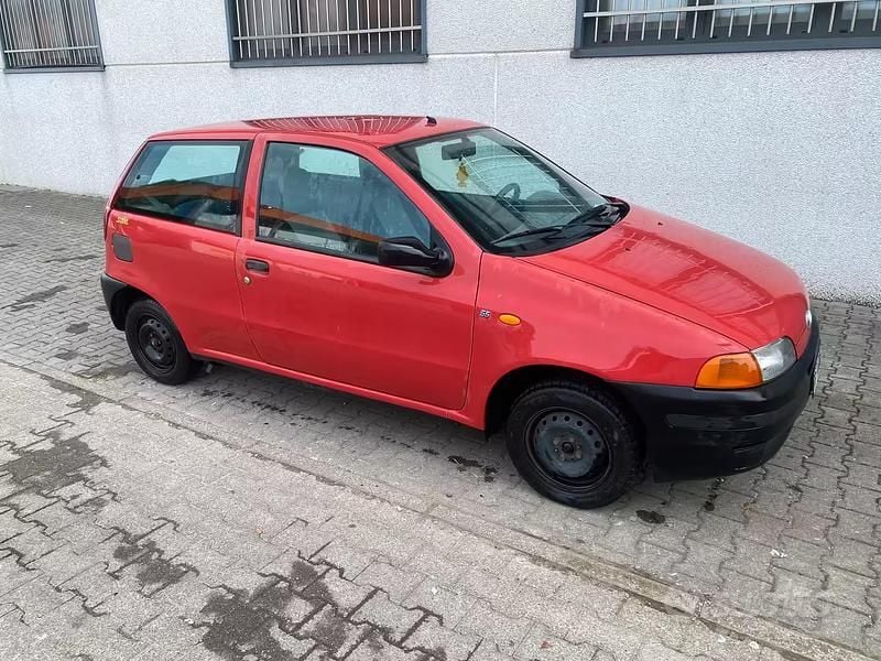 Usata Fiat Punto 1998 Rosso Utilitaria