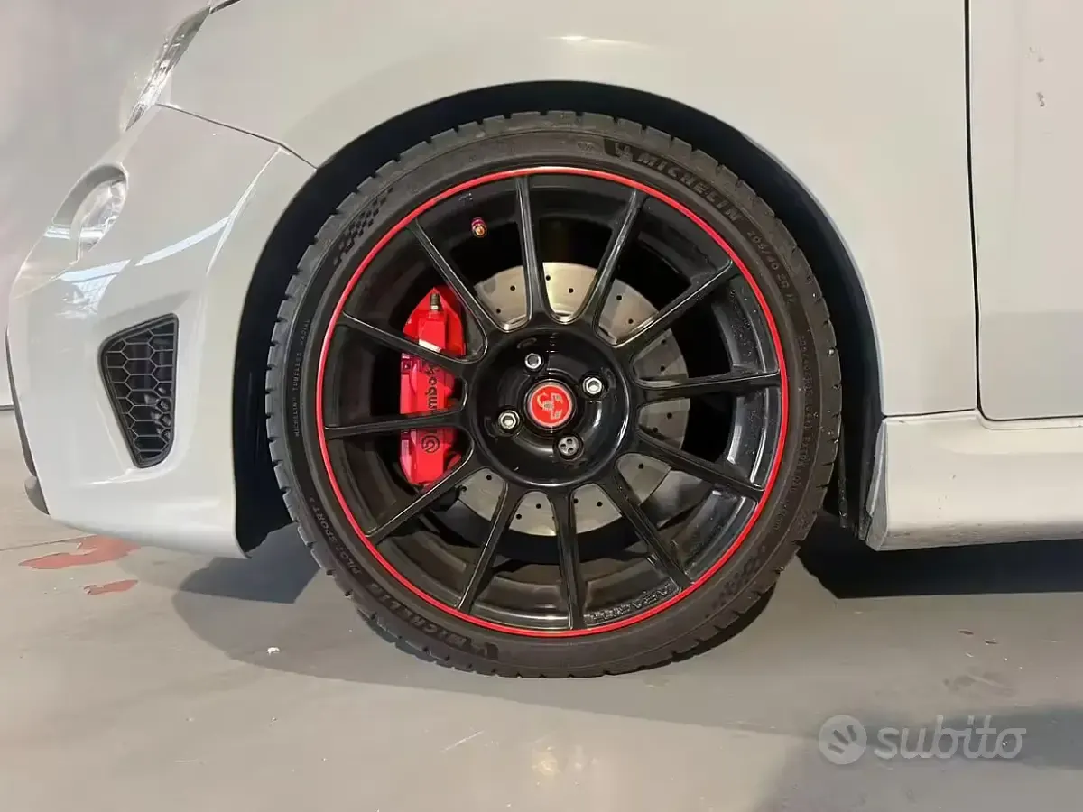 Usata Abarth 595C 140 CV (102 kW) 2015 Grigio Cabrio