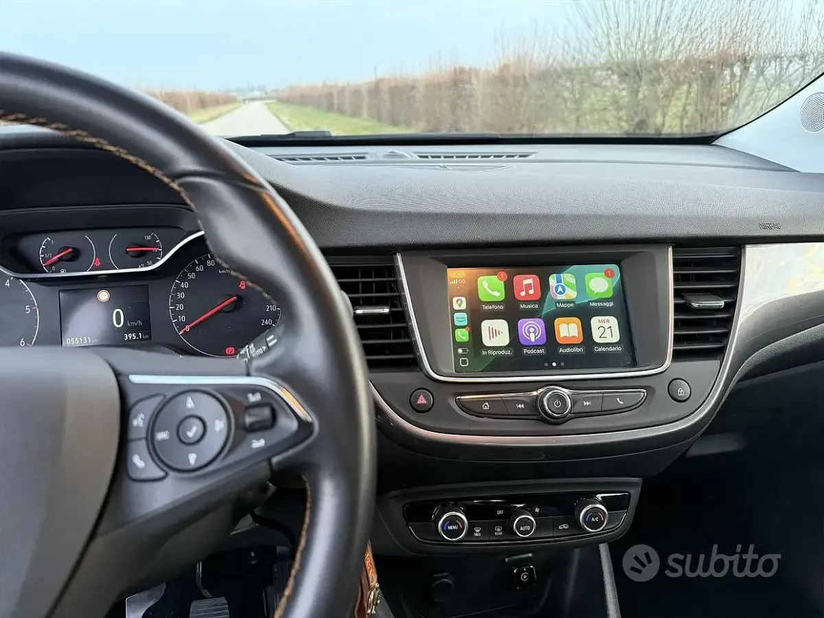 Usata Opel Crossland X Innovation 102 CV (75 kW) 2019 Bianco SUV