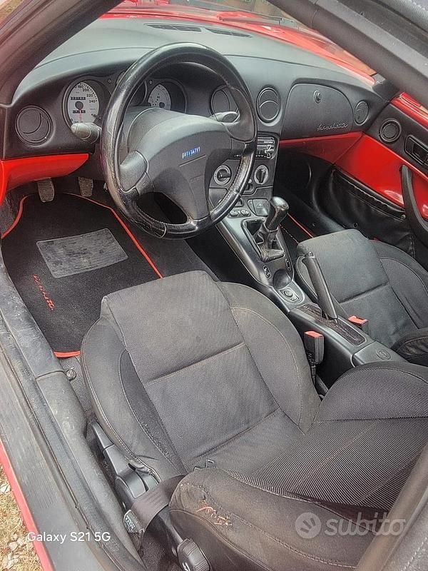 Usata Fiat Barchetta 131 CV (96 kW) 2000 Rosso Cabrio