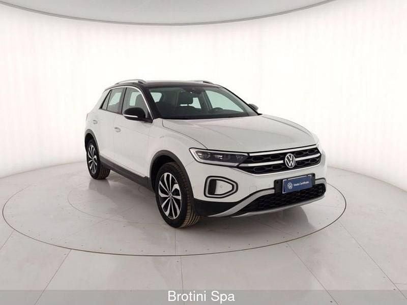 Usata VW T-Roc Style 110 CV (80 kW) 2024 Bianco metallizzato SUV