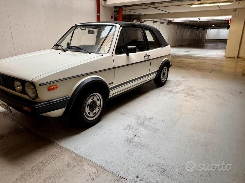 Usata VW Golf Cabriolet 110 CV (80 kW) 1981 Bianco Cabrio