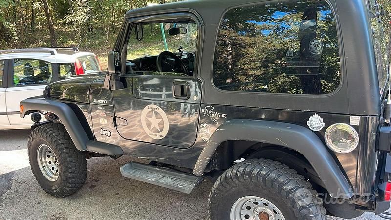 Usata Jeep Wrangler 2004 Nero SUV