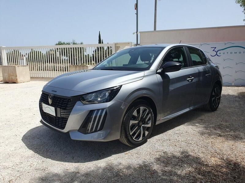 Usata Peugeot 208 Active 75 CV (55 kW) 2024 Grigio Utilitaria