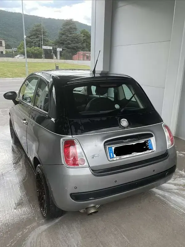 Usata Fiat 500 Lounge 69 CV (50 kW) 2008 Nero Utilitaria