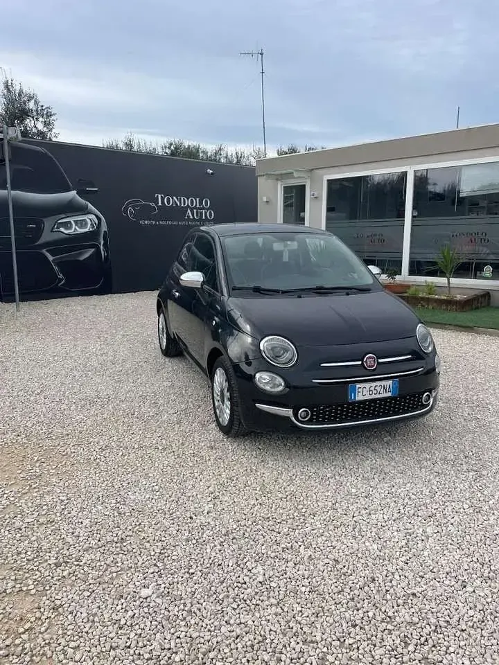Usata Fiat 500 Lounge 95 CV (69 kW) 2016 Nero Berlina