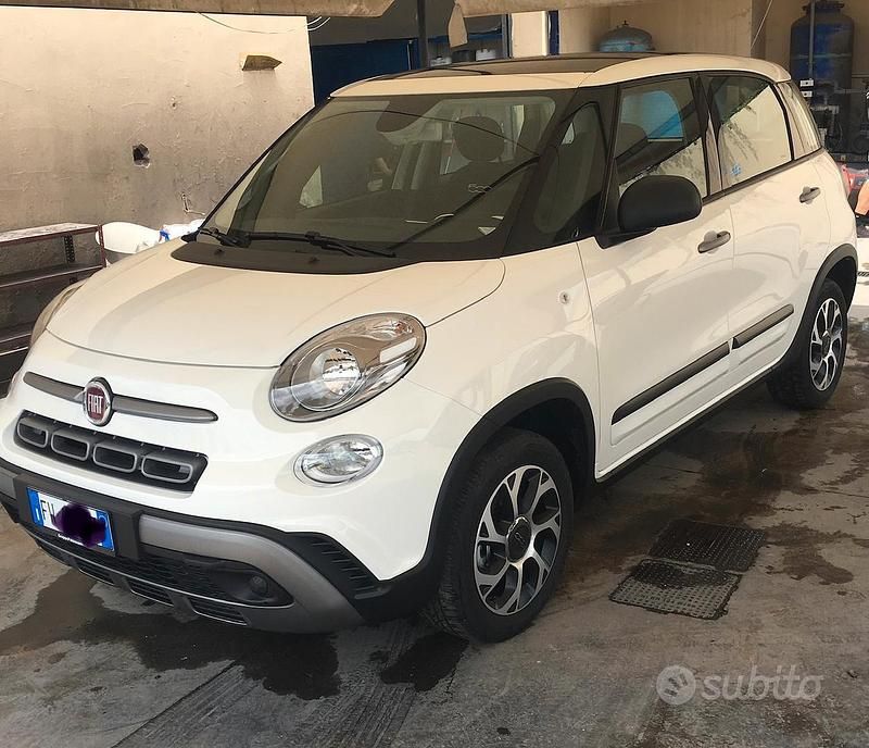 Usata Fiat 500L Cross 95 CV (69 kW) 2019 Bianco Monovolume