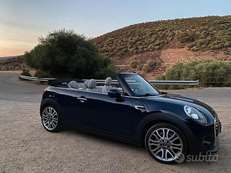 Usata Mini Cooper D Cabriolet 2016 Blu Cabrio