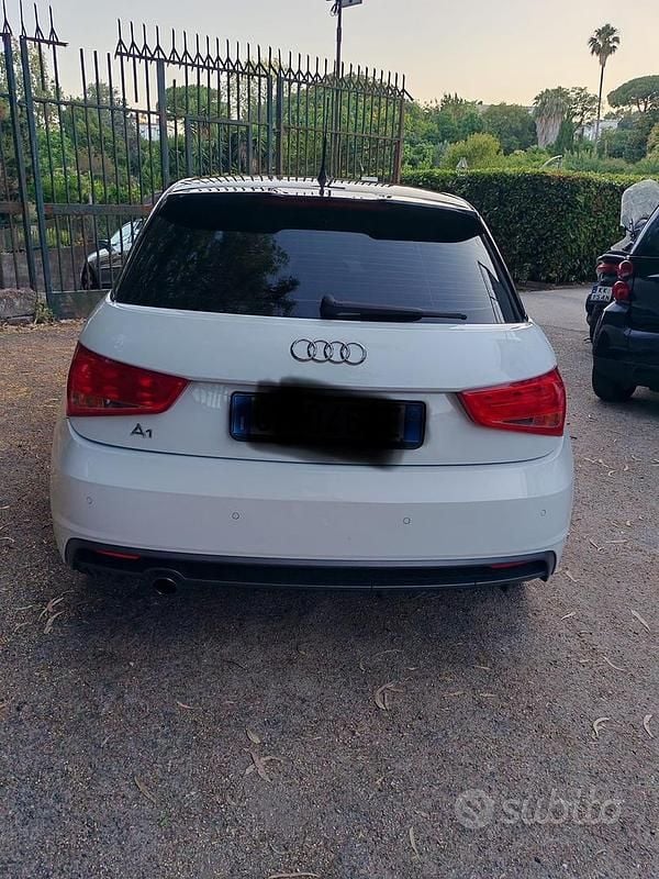 Usata Audi A1 Admired 95 CV (69 kW) 2018 Bianco Utilitaria