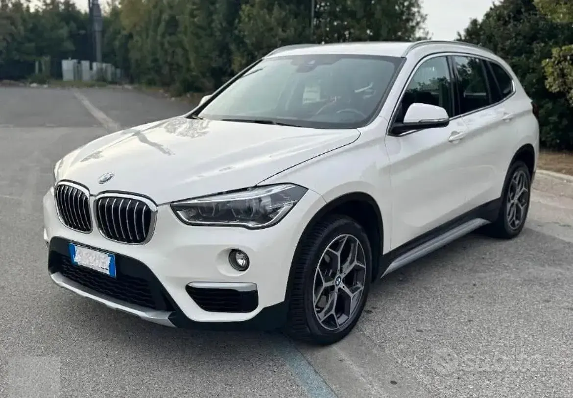 Usata BMW X1 Sport Line 150 CV (110 kW) 2019 Bianco SUV