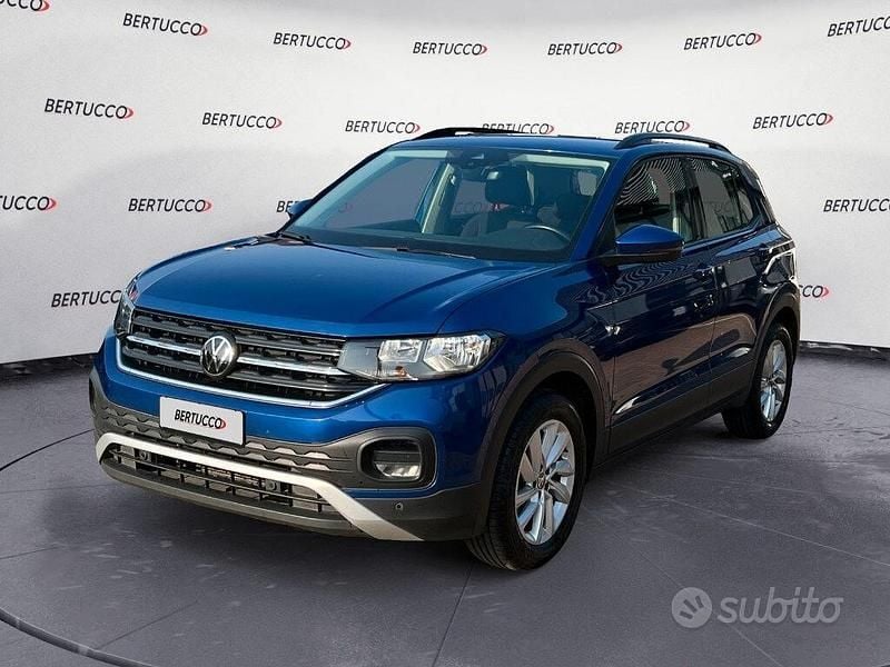 Usata VW T-Cross S 110 CV (80 kW) 2023 Blu SUV