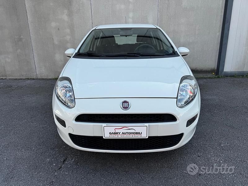 Usata Fiat Punto Lounge 69 CV (50 kW) 2016 Bianco Utilitaria