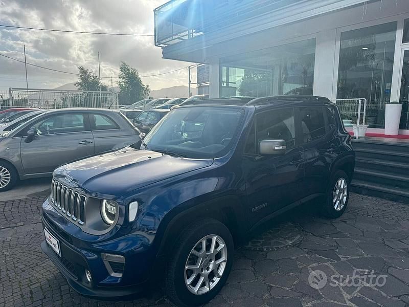 Usata Jeep Renegade Limited 180 CV (132 kW) 2020 Blu SUV