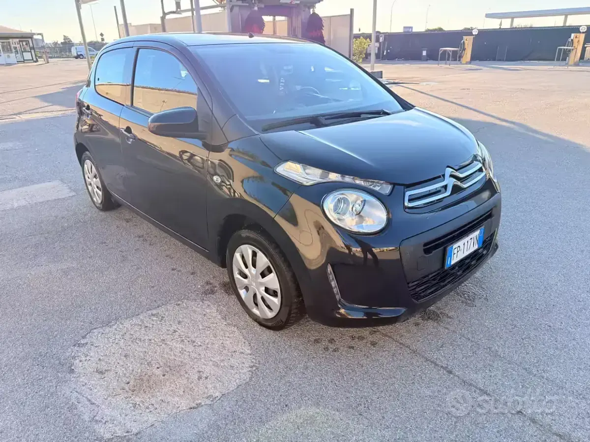 Usata Citroën C1 Feel 72 CV (52 kW) 2018 Nero Utilitaria