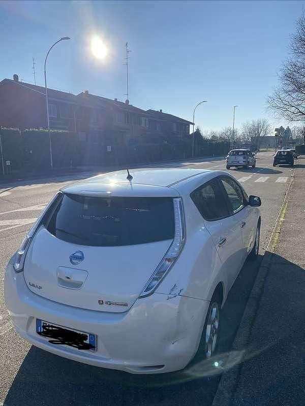 Usata Nissan Leaf Acenta 80 kW (109 CV) 2017 Bianco Utilitaria