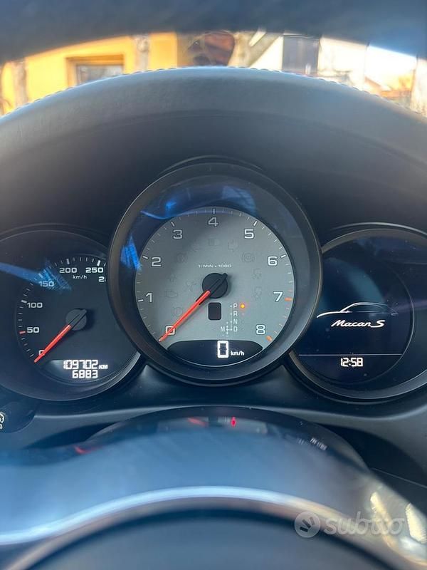 Usata Porsche Macan S 354 CV (260 kW) 2019 Grigio SUV