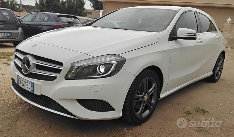 Usata Mercedes A200 Executive 135 CV (99 kW) 2014 Bianco Berlina
