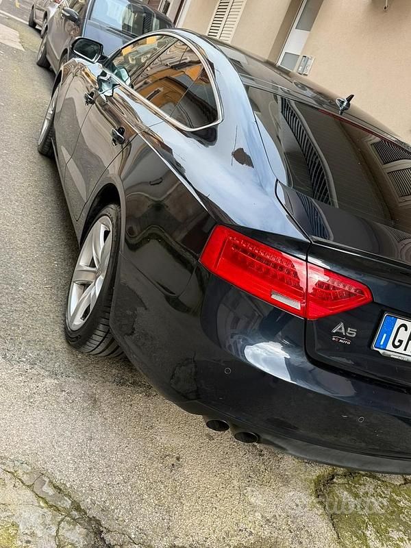 Usata Audi A5 Sportback 177 CV (130 kW) 2013 Blu Utilitaria