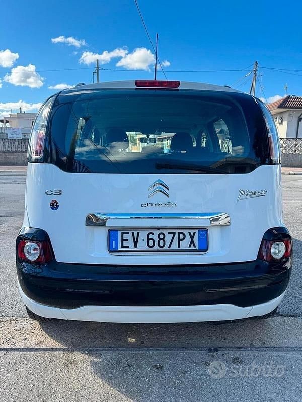 Usata Citroën C3 Picasso Exclusive 92 CV (67 kW) 2014 Bianco Monovolume
