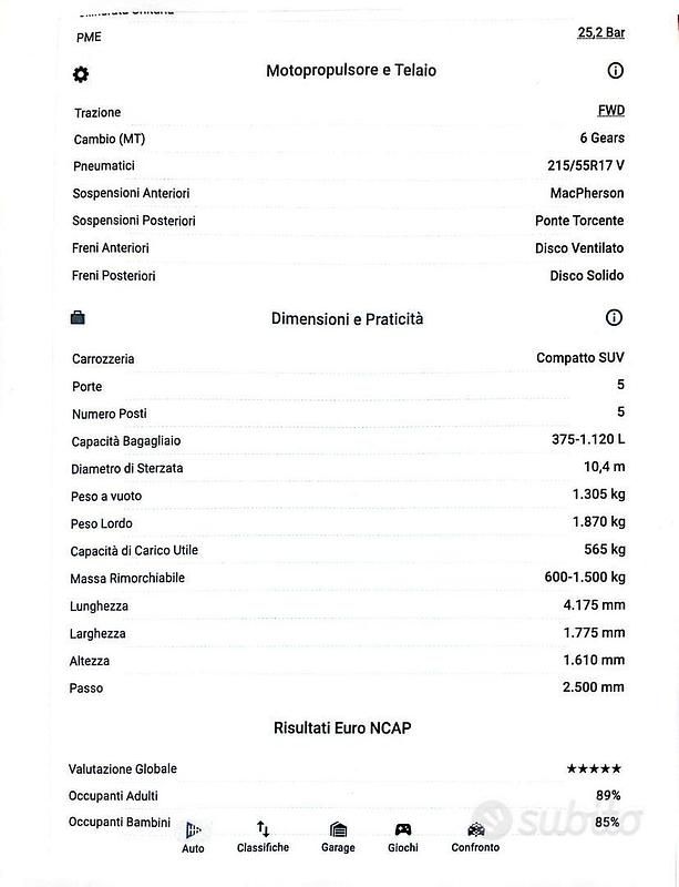 Usata Suzuki Vitara 2019 Grigio SUV