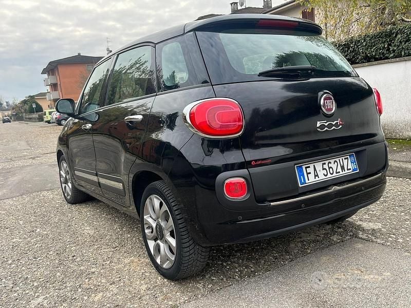 Usata Fiat 500L Lounge 85 CV (62 kW) 2015 Nero Monovolume