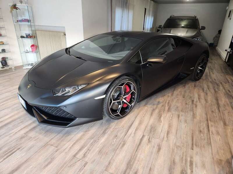 Usata Lamborghini Huracán 610 CV (448 kW) 2016 Nero Coupé