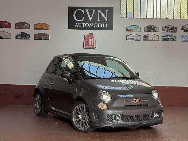 Grigio Usata 2015 Abarth 595C Turismo Cabrio | 11.990 € (Super prezzo) - Immagine 1/4