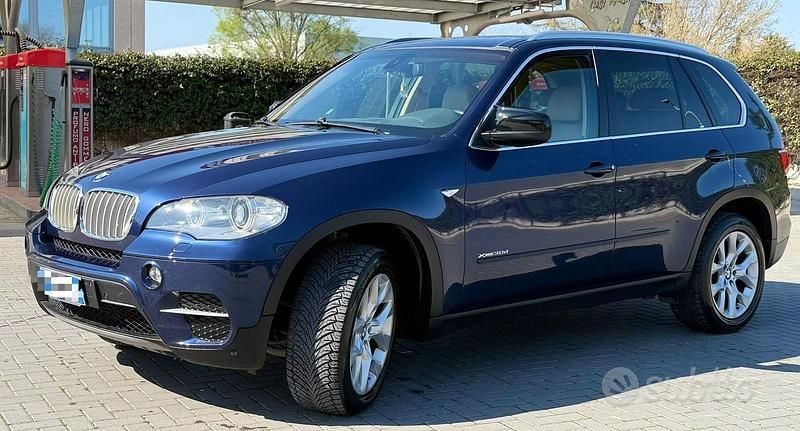 Usata BMW X5 Efficient Dynamics 245 CV (180 kW) 2011 Blu SUV