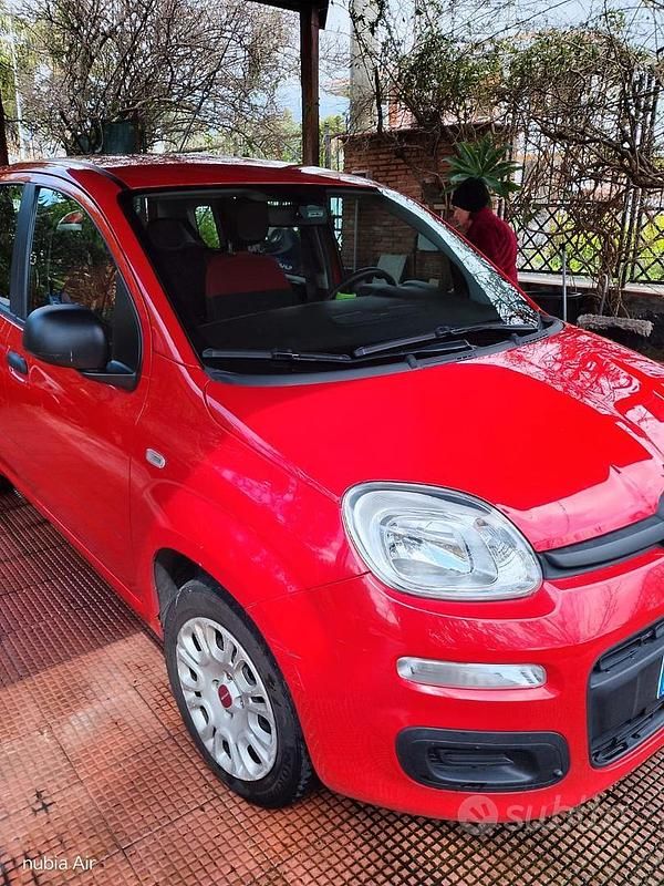 Usata Fiat Panda Easy 69 CV (50 kW) 2018 Rosso Utilitaria