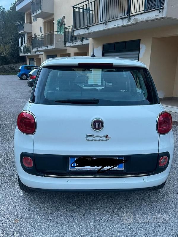 Usata Fiat 500L 85 CV (62 kW) 2014 Bianco Monovolume