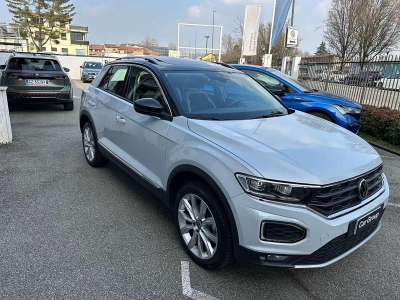 Usata VW T-Roc Advance 150 CV (110 kW) 2020 Grigio SUV