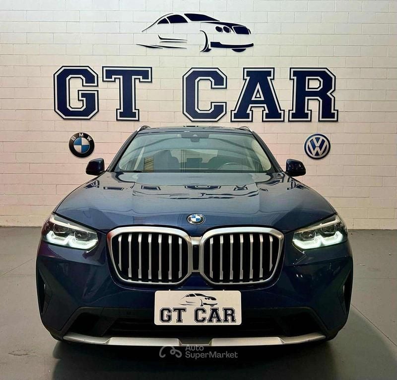 Usata BMW X3 190 CV (139 kW) 2022 Blu SUV